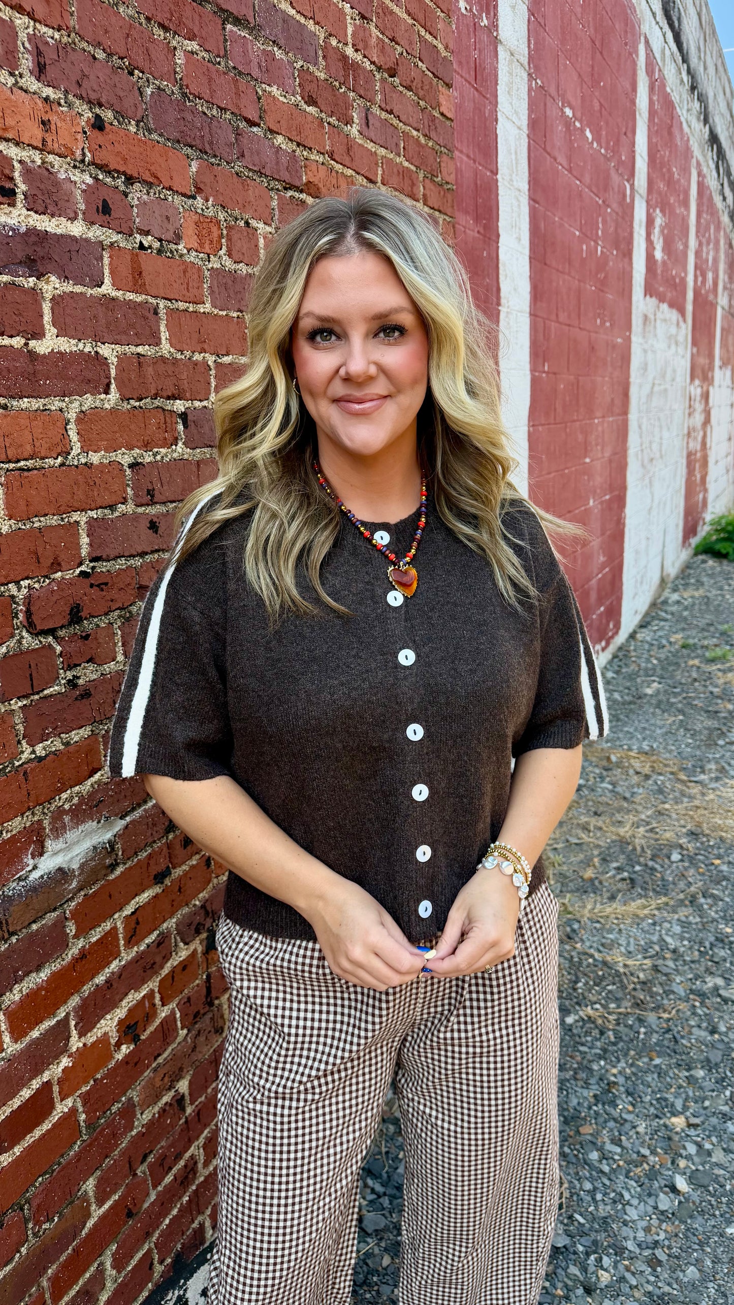 Allison Striped Sweater