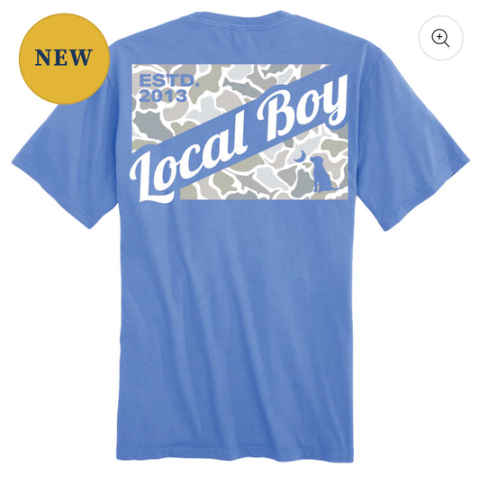 Local Boy Camo Flag Tee