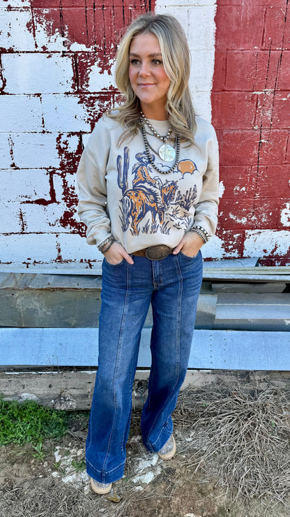 Hollie Wide Leg Trouser Jeans