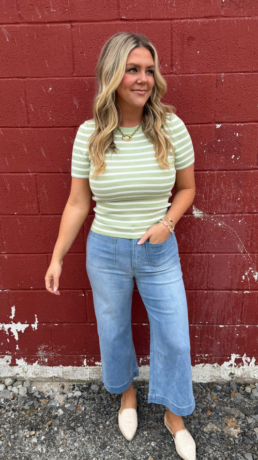 Susie Straight Leg Denim Pants
