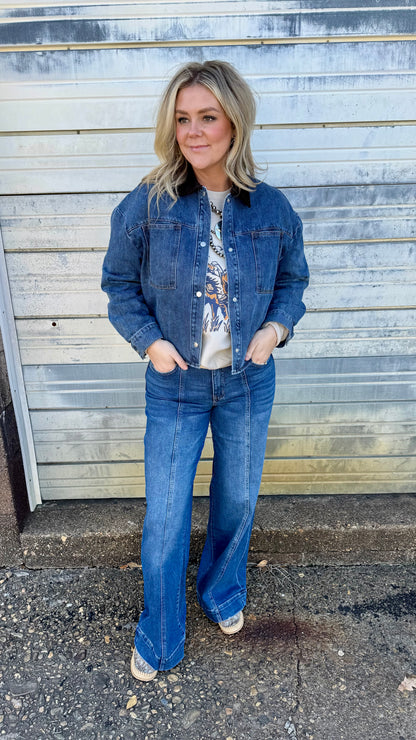 Hollie Wide Leg Trouser Jeans