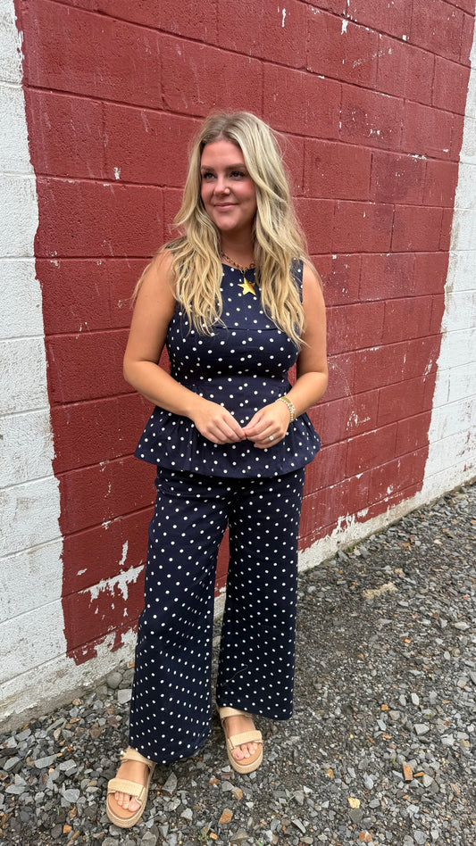 Nautical Navy Pants