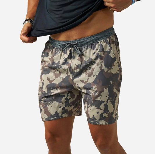 Burlebo Athletic Shorts - Splatter Camo