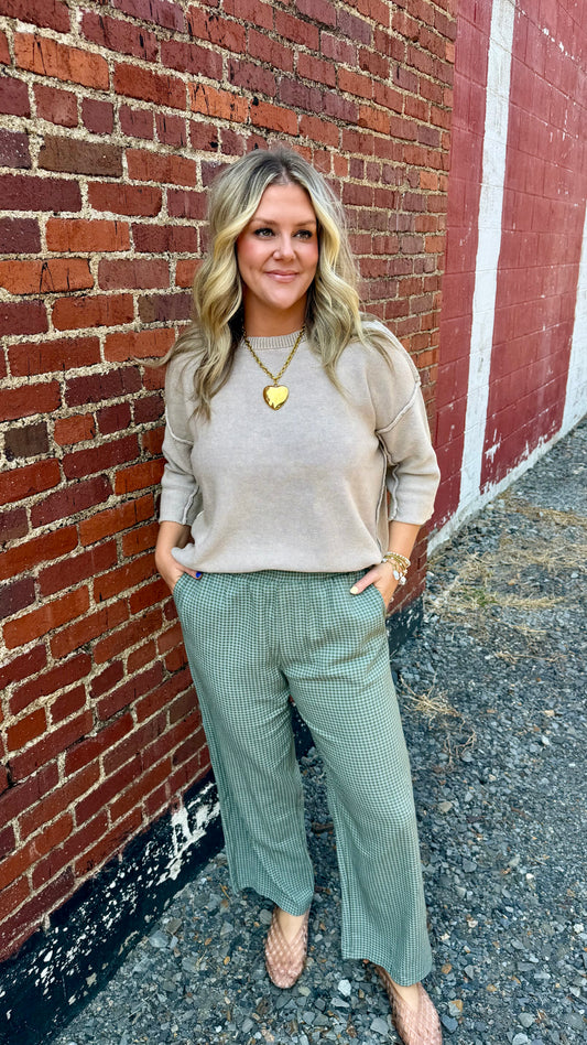 Jojo Gingham Pants