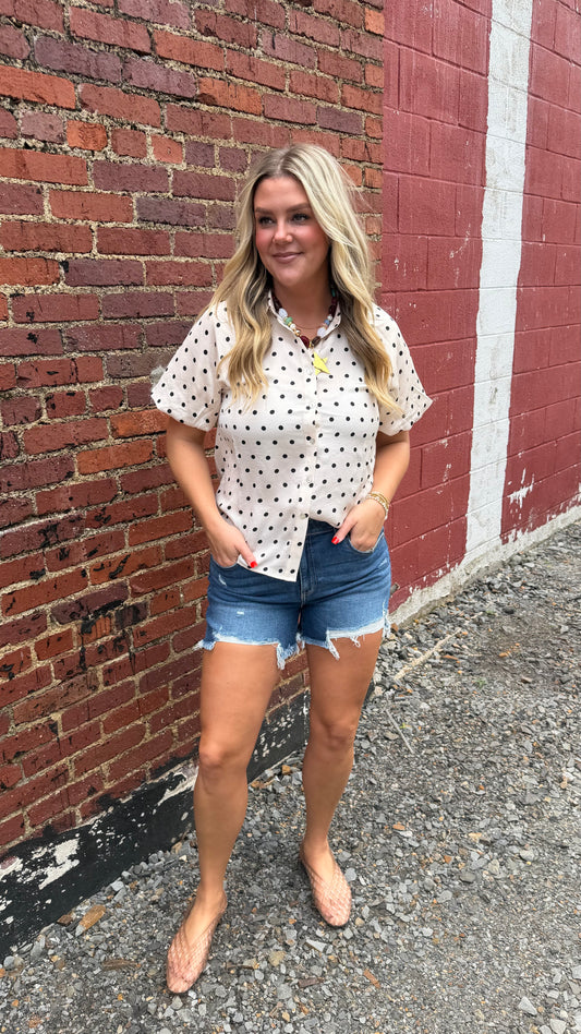 Danika Distressed Shorts