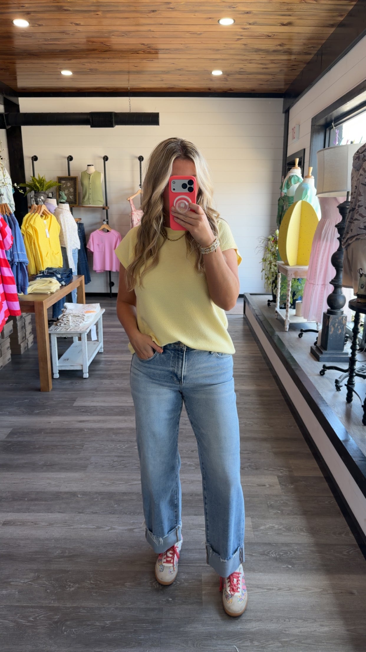 Haze High Rise Cuffed Jeans