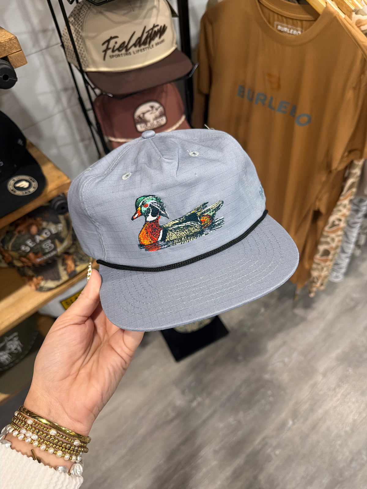 Roost Wood Duck Rope Hat