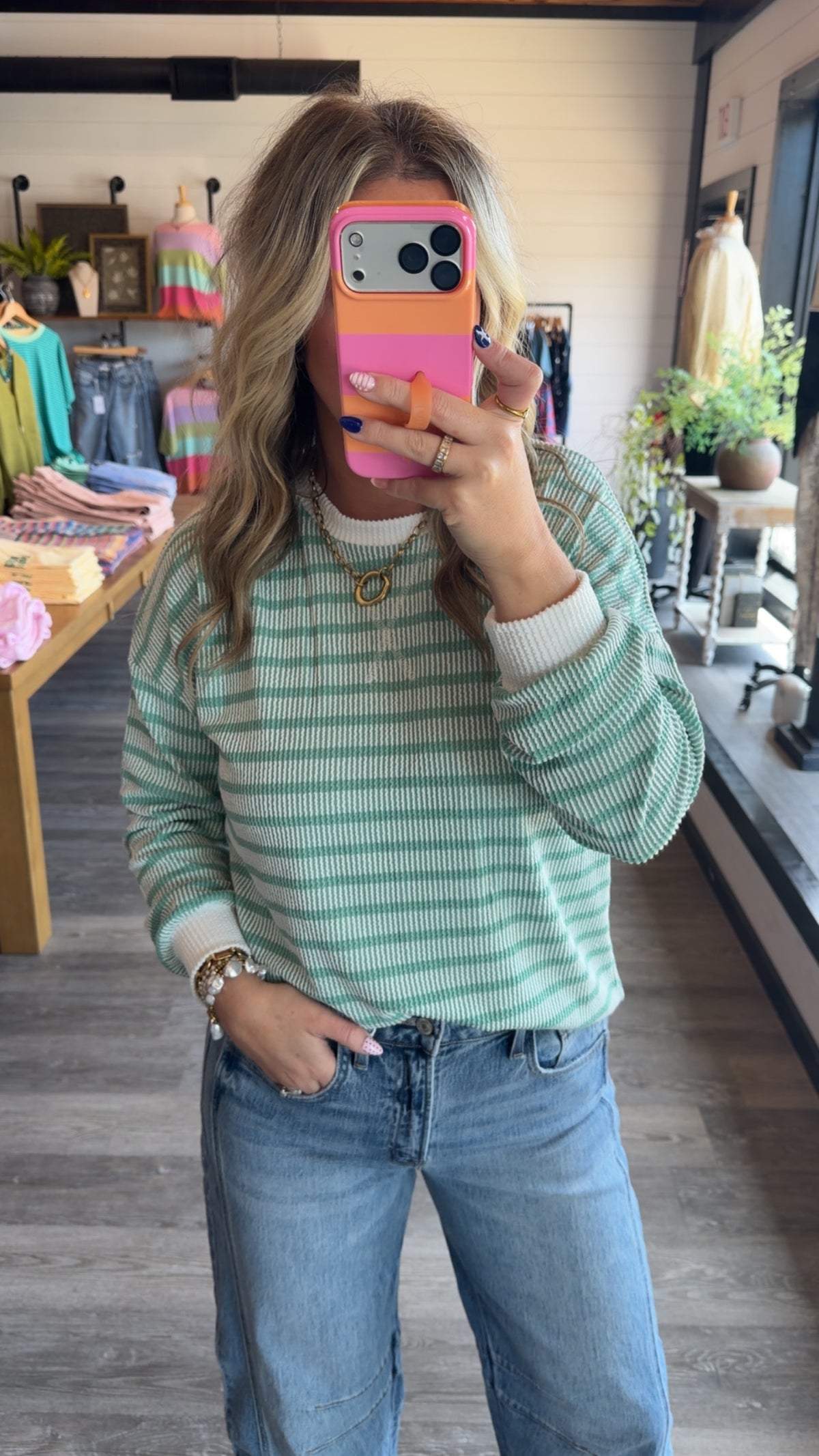 Raised & Relaxed Pullover - Jade