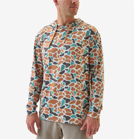 Burlebo Performance Hoodie - Bayside Camo
