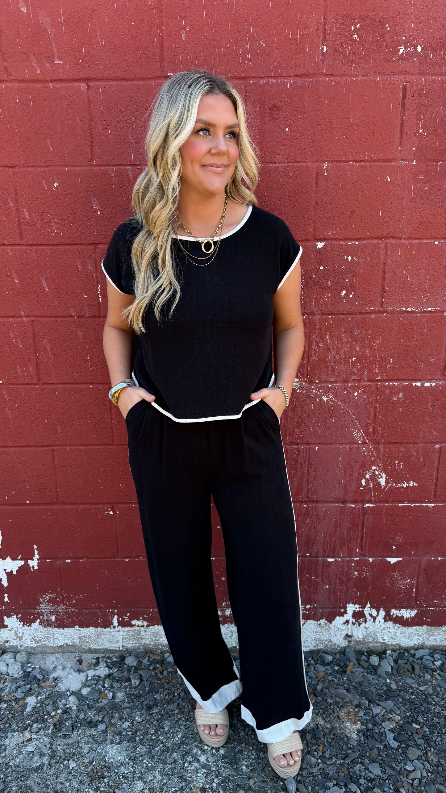 Simple & Subtle Pants - Black