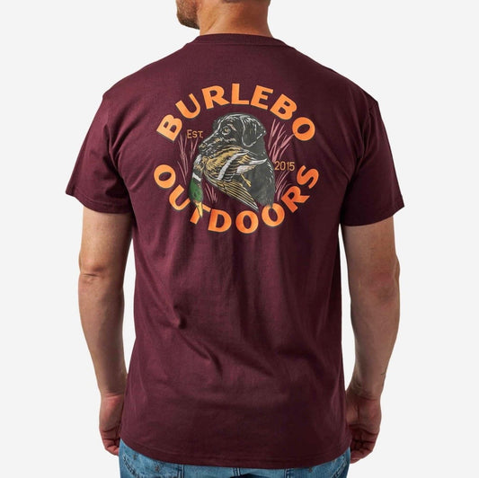 Burlebo Duck Down Tee - Maroon