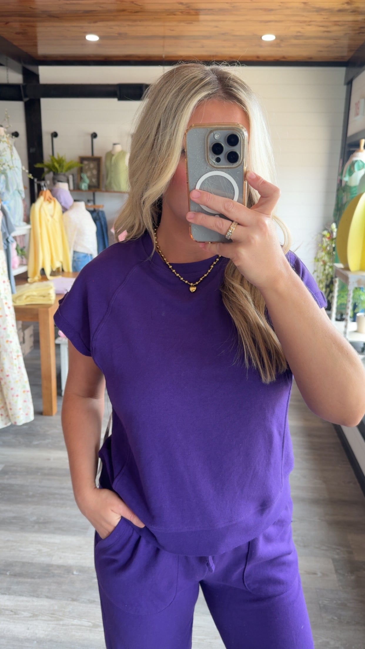 Violet Breeze Set - Top