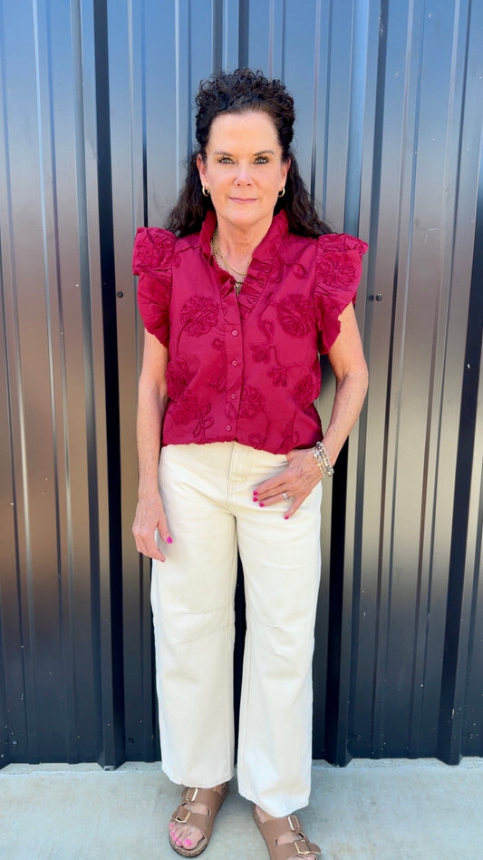 Fin Floral Top