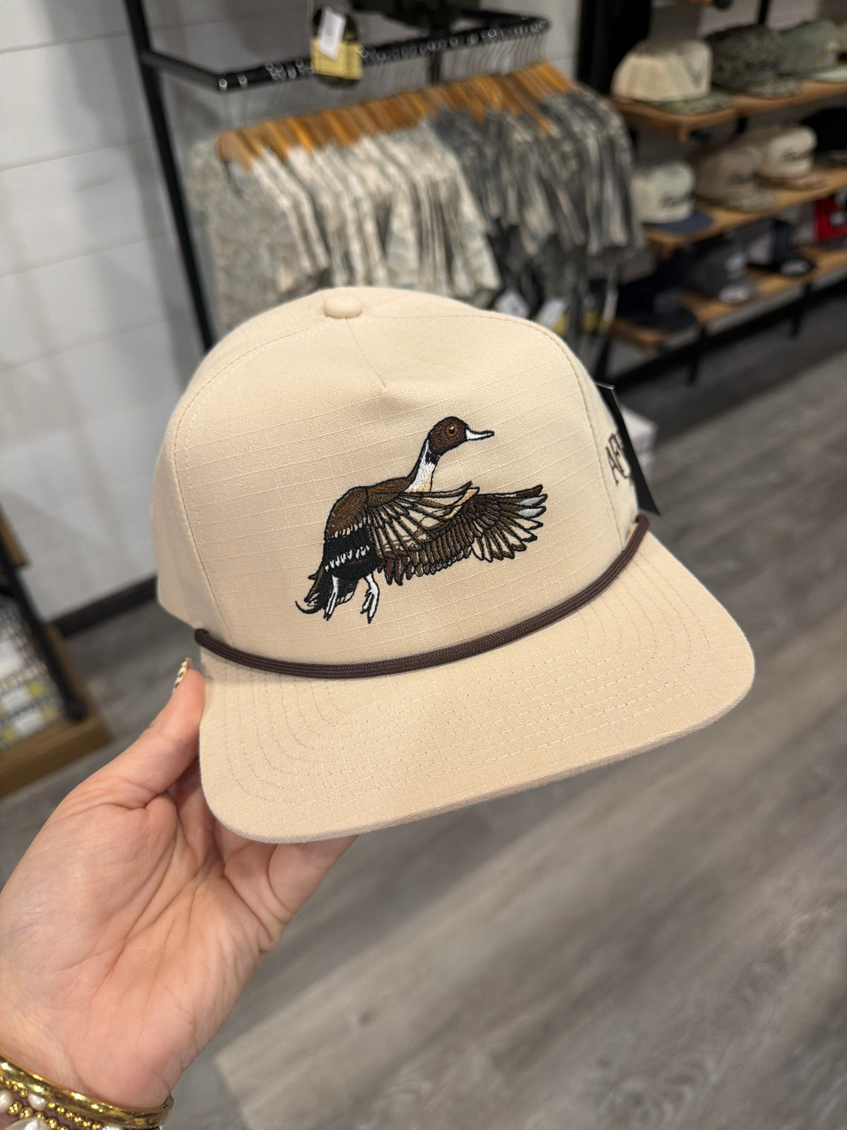 Youth Khaki Pintail Rope Hat