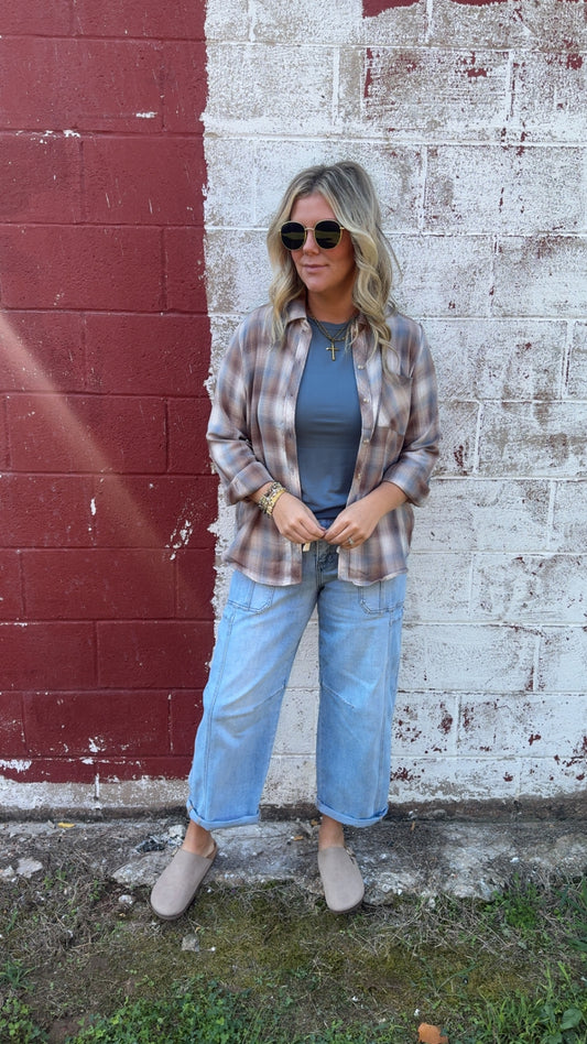Jane Barrel Jeans
