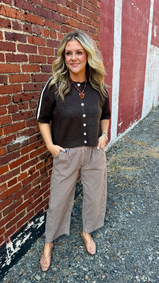 Fletcher Gingham Pants