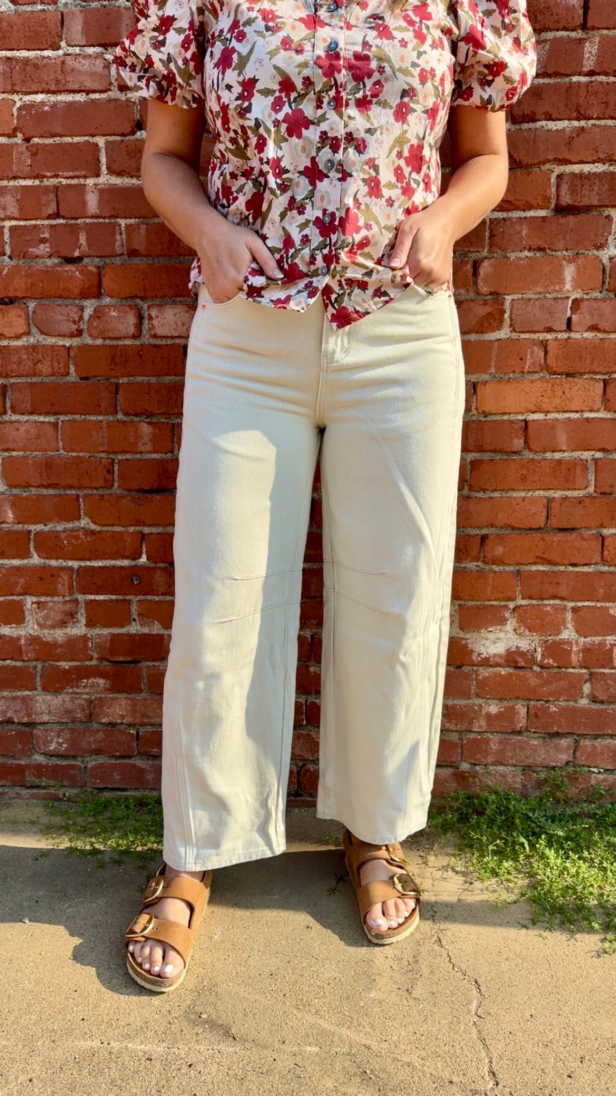 Brianna Barrel Jean