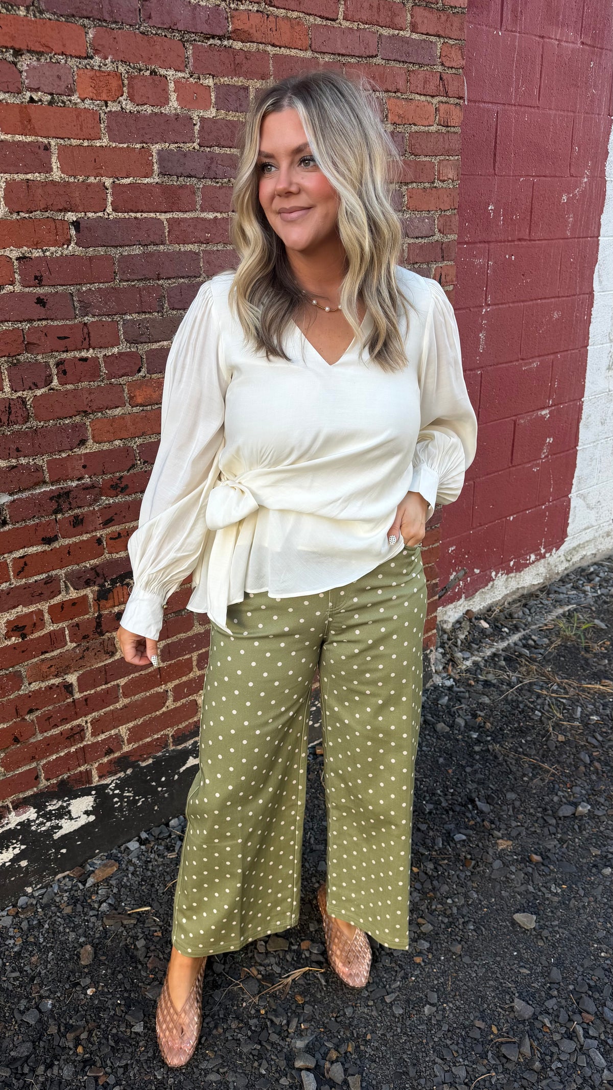 Olive About You Pants