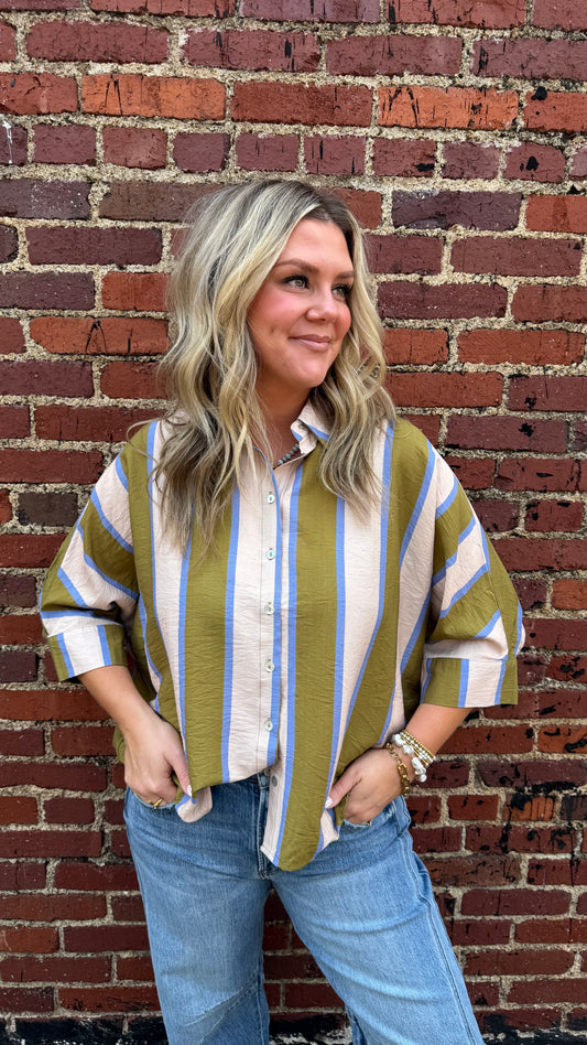 Olive Edit Blouse