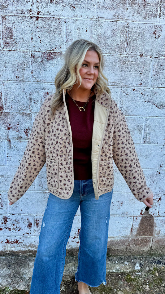 Ditsy Floral Jacket