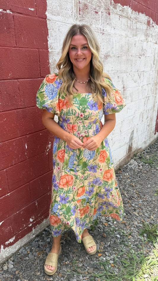 Beautiful Blooms Maxi Dress