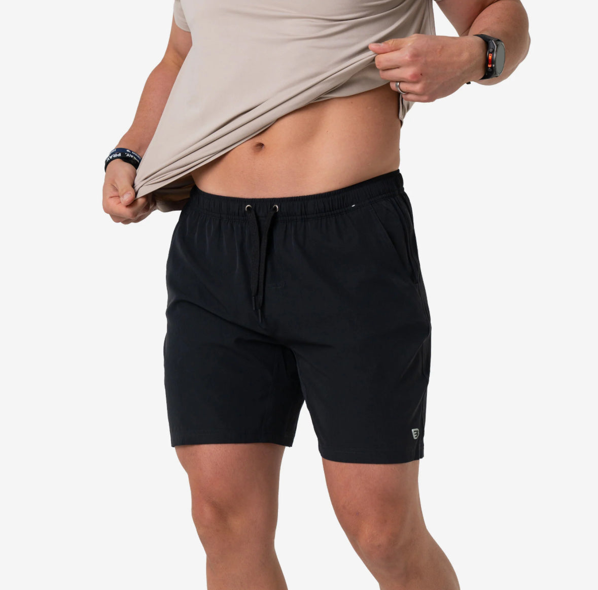 Burlebo Athletic Short - Heather Black