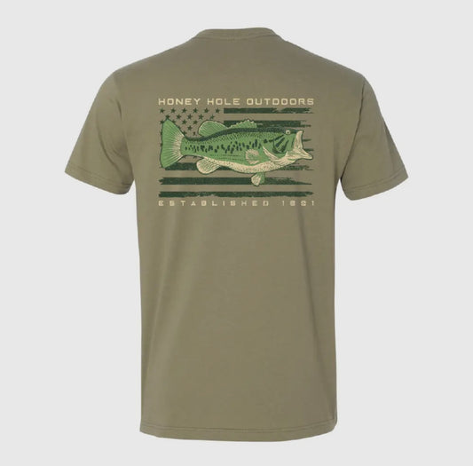 Honey Hole Bass Flag