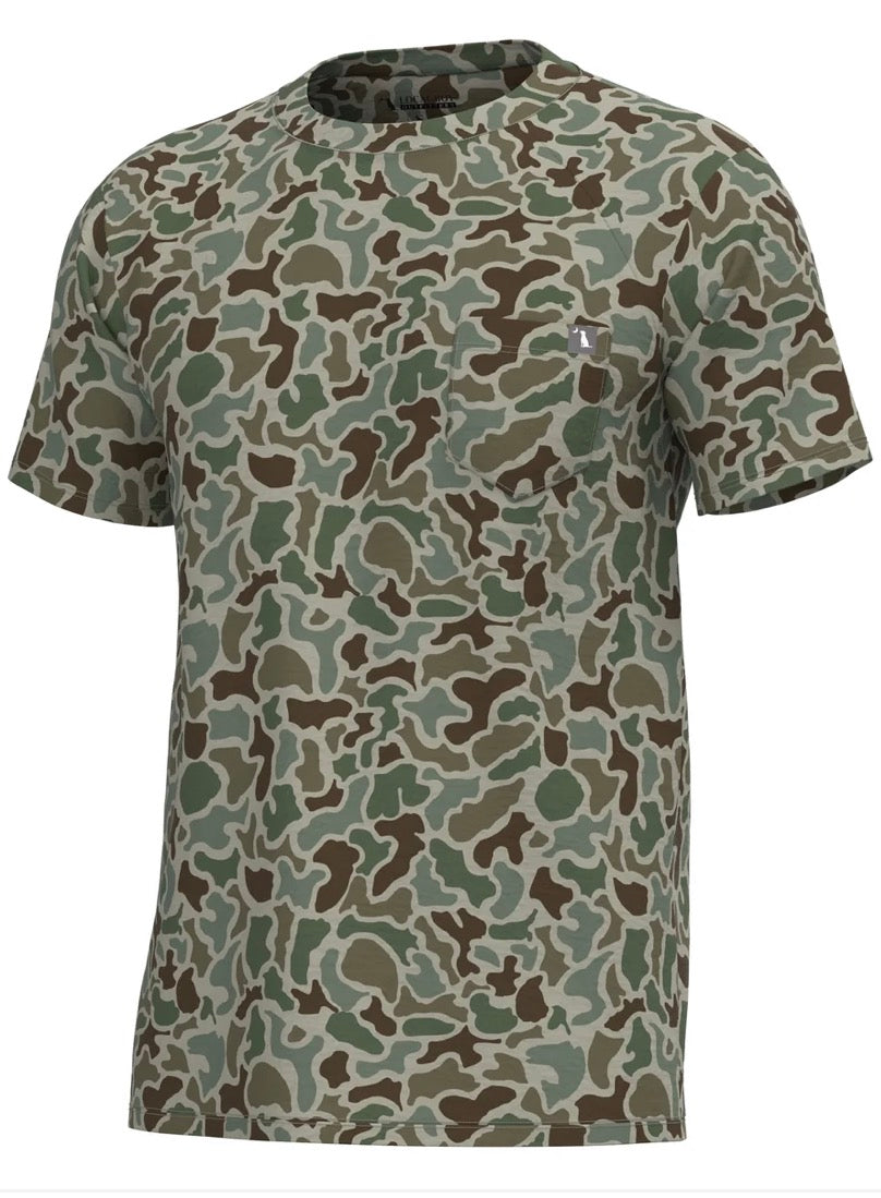 Local Boy Heather Blend Crew Neck - Localflage Forest