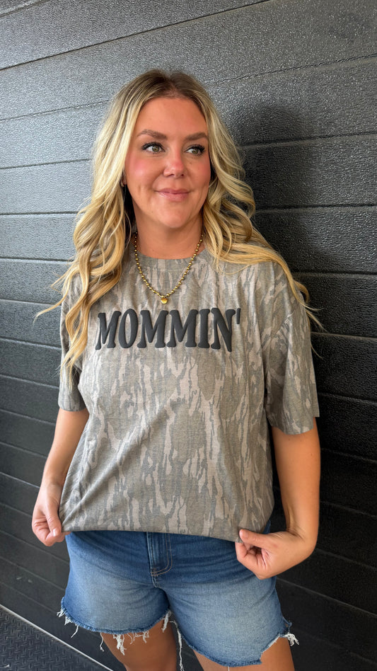 Mommin' Camo Tee