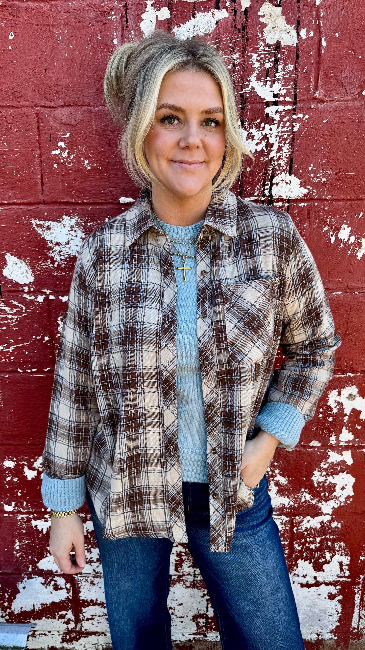 Clara Classic Flannel