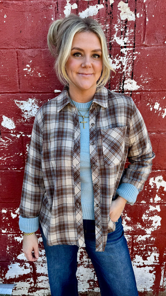 Clara Classic Flannel