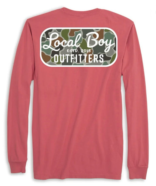 Local Boy Youth Retro Patch Long Sleeve