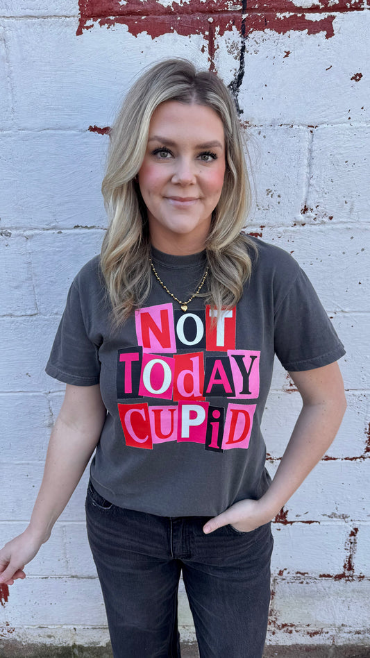 Not Today Cupid Graphic Tee