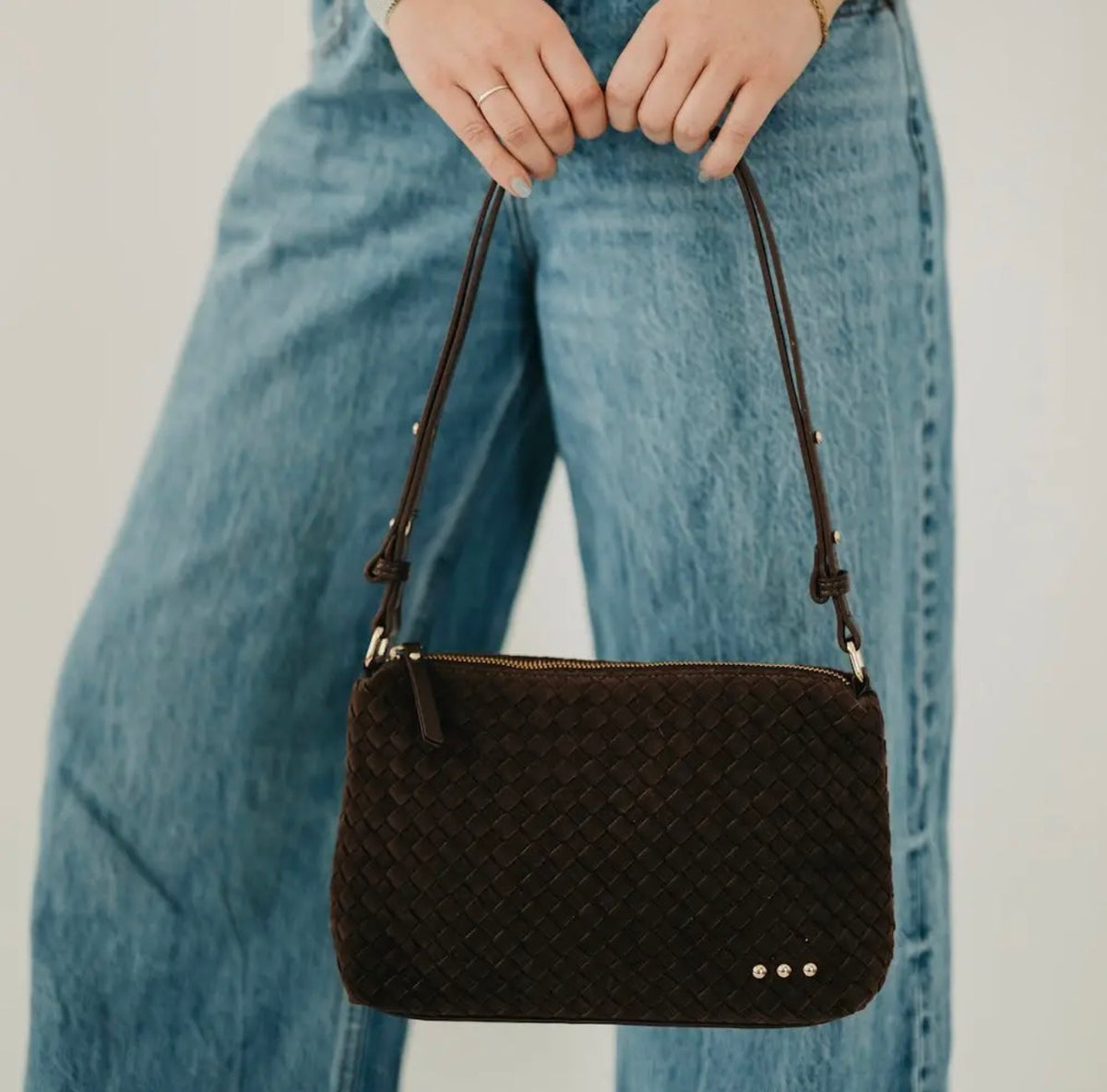 Harper Hobo Shoulder Bag - Chocolate