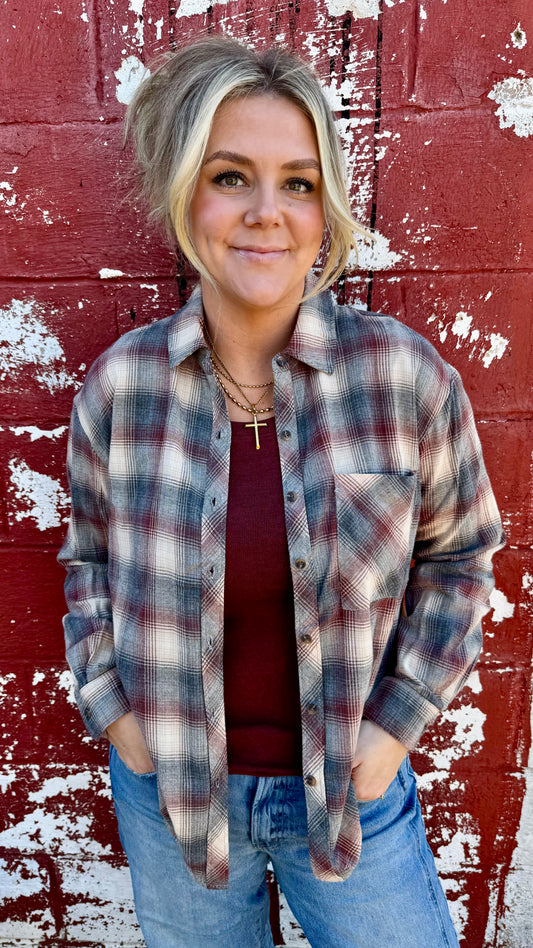 Scarlett Classic Flannel
