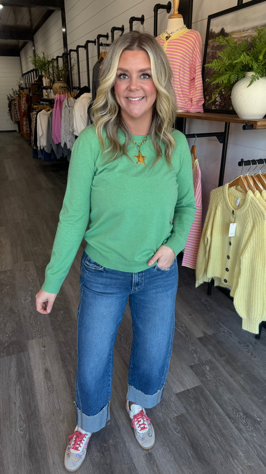 Harlow High Rise Cuffed Barrel Jeans