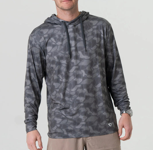 Burlebo Performance Hoodie - Stone Camo
