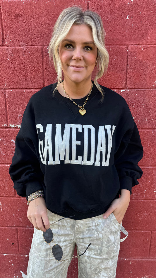 GAMEDAY Sweatshirt - Black