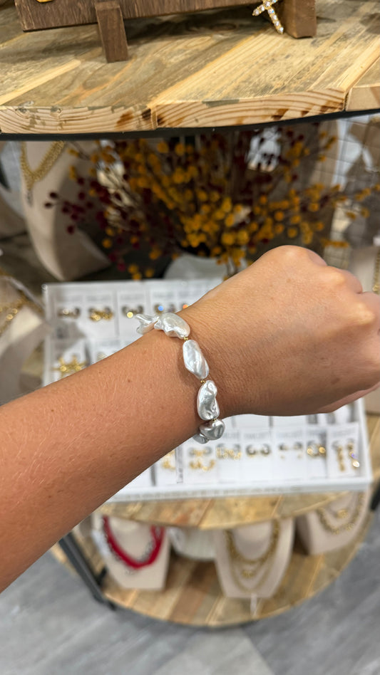 Chunky Pearl Bracelet