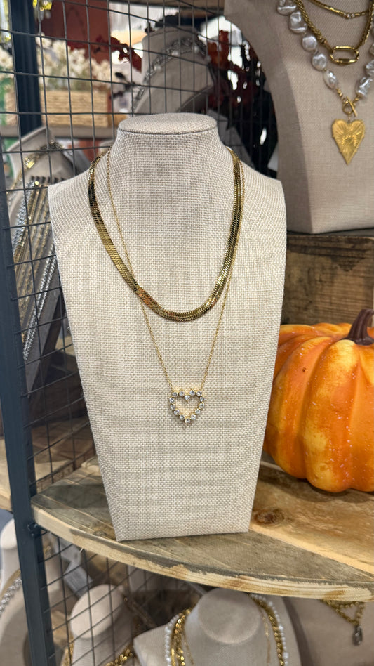 Diamond Heart Necklace