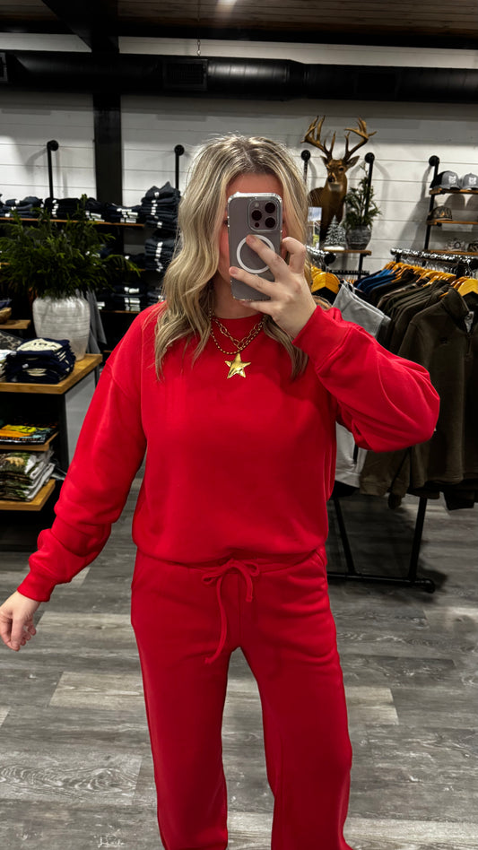 Red Rudolf Sweatshirt