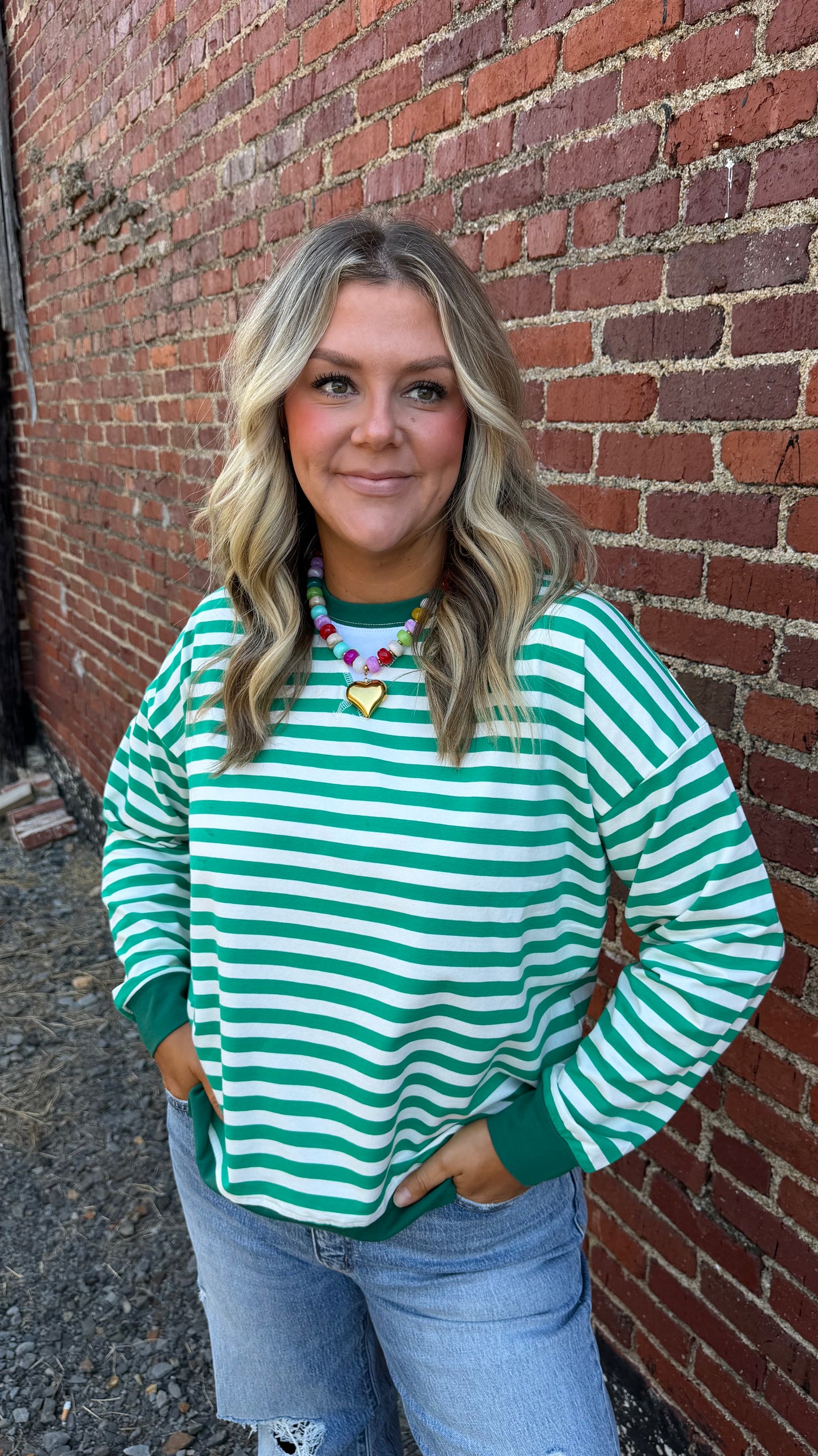 The Palmer Pullover - Green