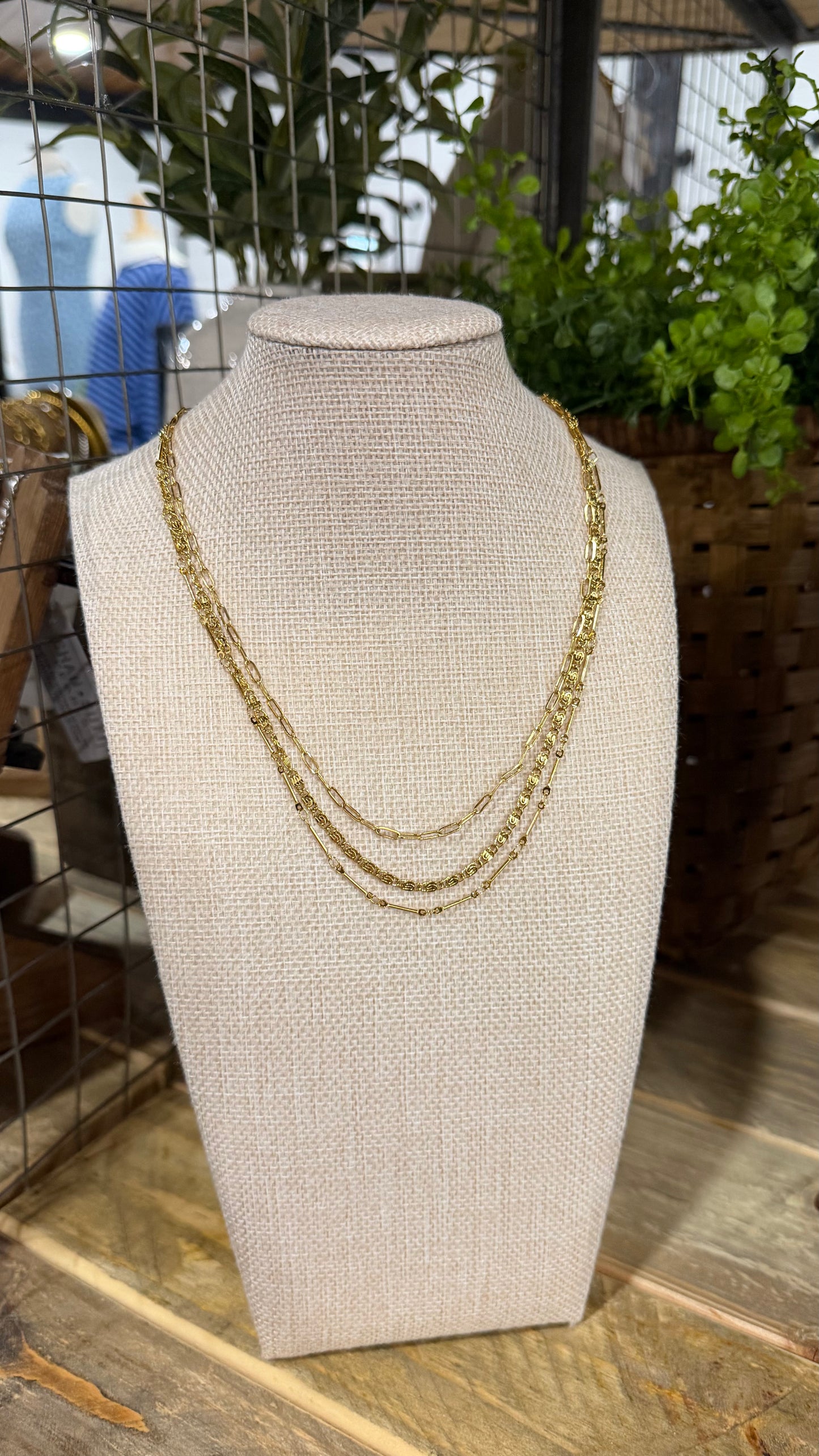 Triple Layer Necklace