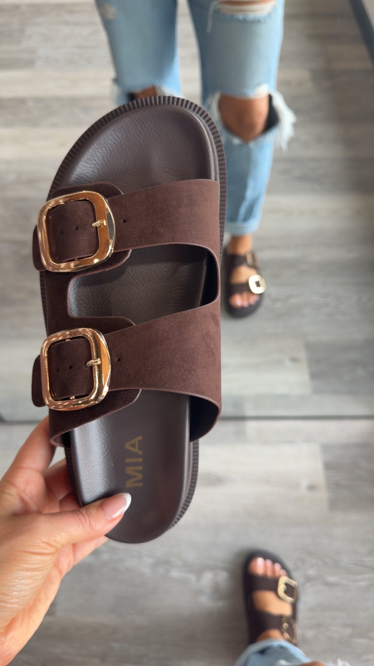 Mia Gen Sandal - Chocolate