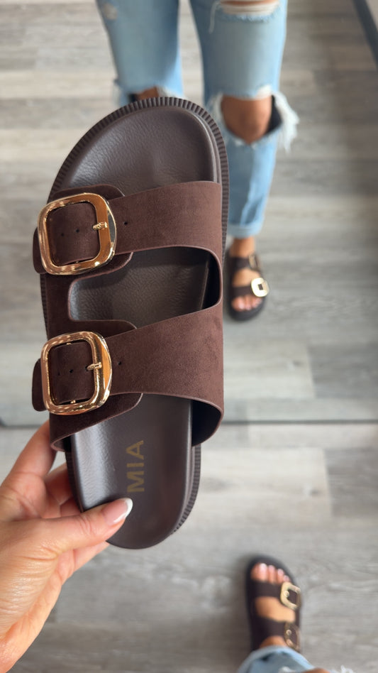 Mia Gen Sandal - Chocolate