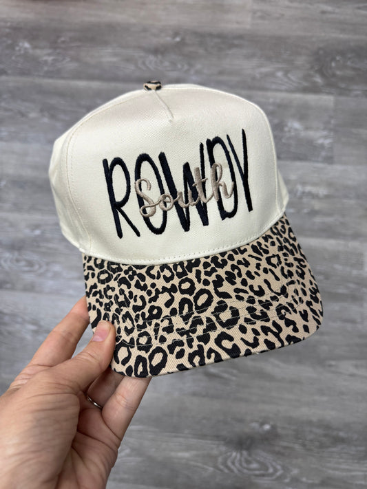 Rowdy South Hat - Leopard