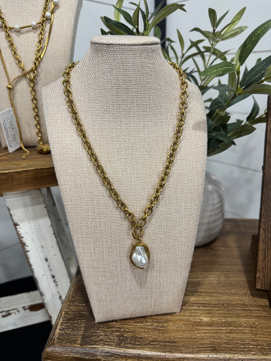 Pearl Drop Necklace