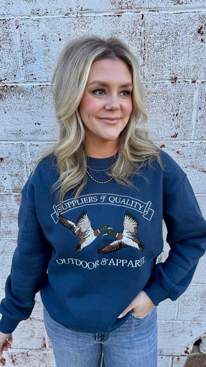 Ducks Graphic Sweatshirt