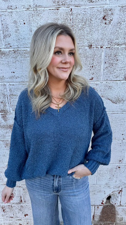 Shania Split Tunic Sweater