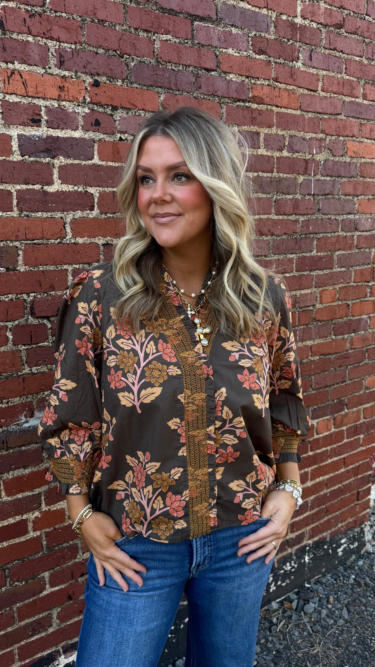 Vintage Bloom Top